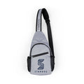 Adventure Mountain Chest Bag – Retro Sunset Graphic Sling Pack