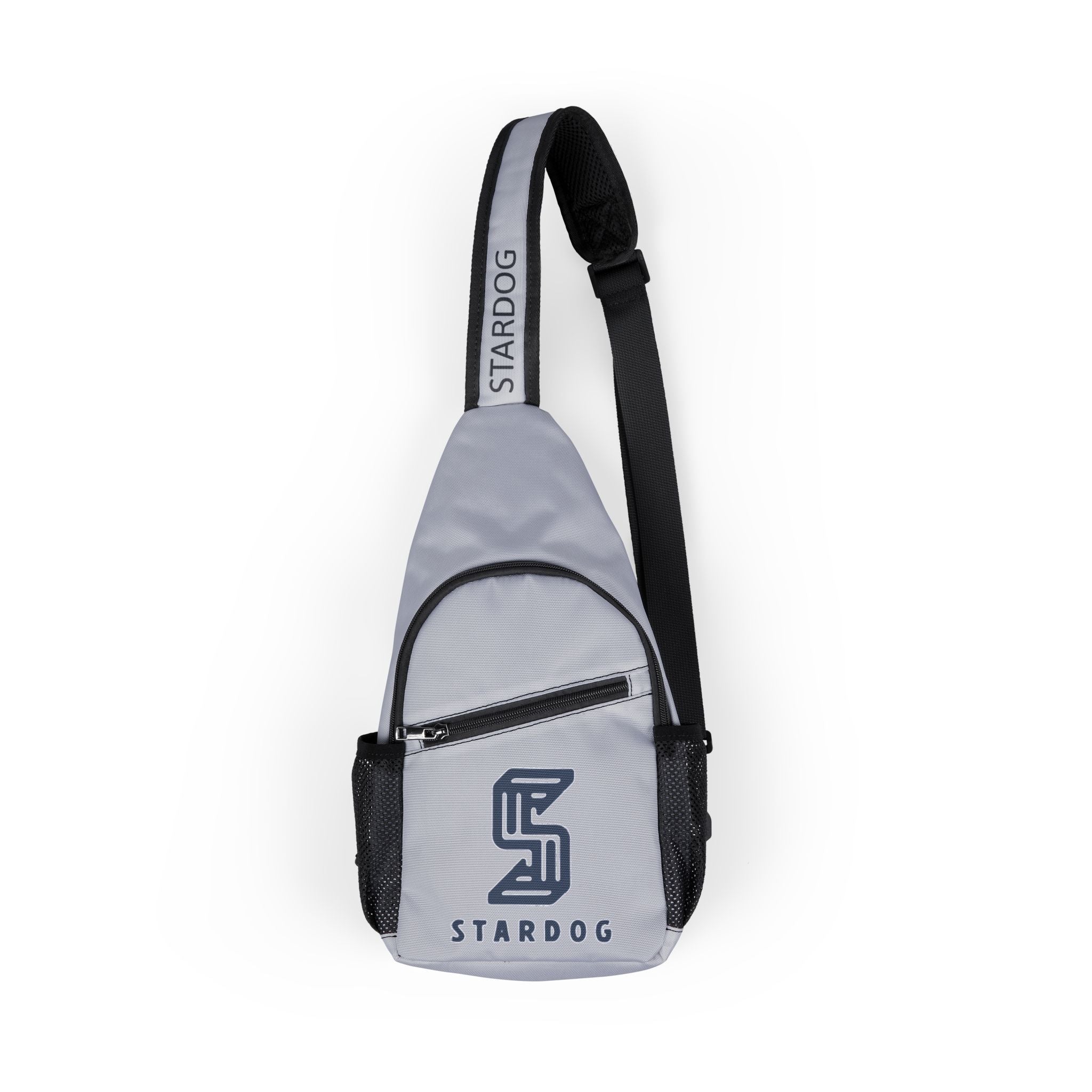 Adventure Mountain Chest Bag – Retro Sunset Graphic Sling Pack