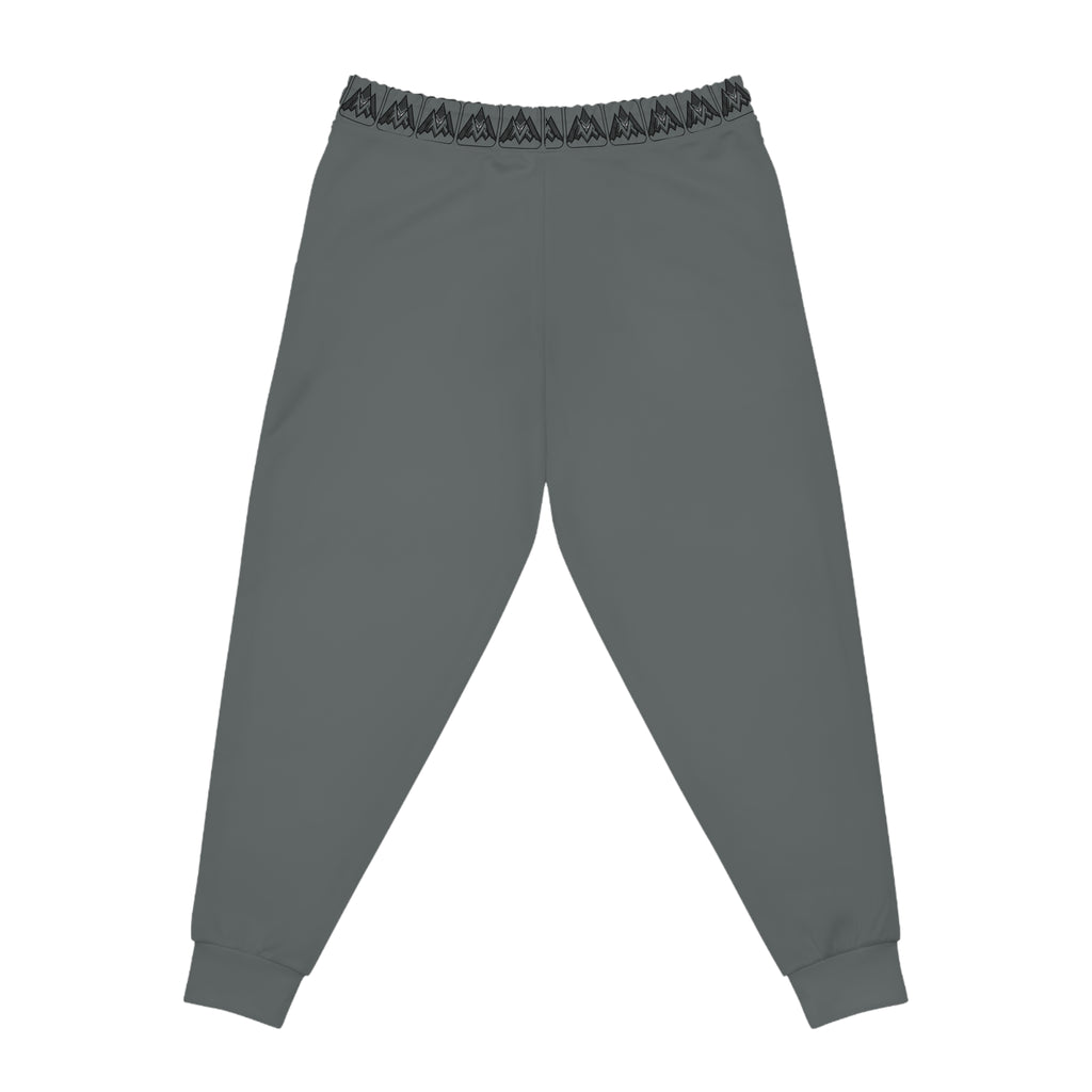 Unisex Athletic Joggers — Retro Sunrise