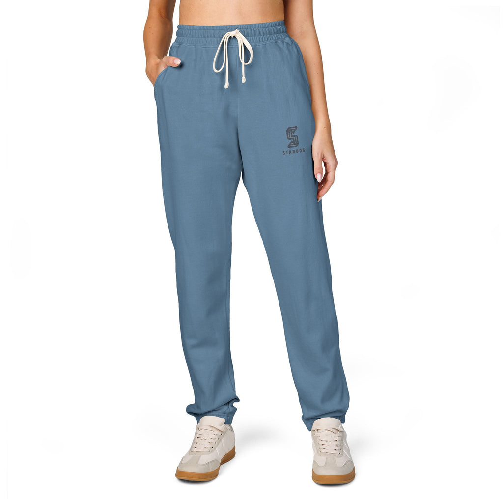 Womens Embroidered Minimalist Trackpants
