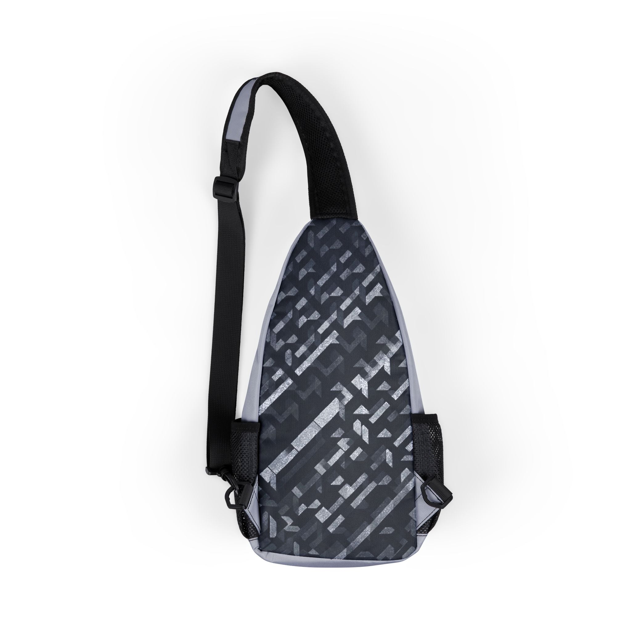 Adventure Mountain Chest Bag – Retro Sunset Graphic Sling Pack