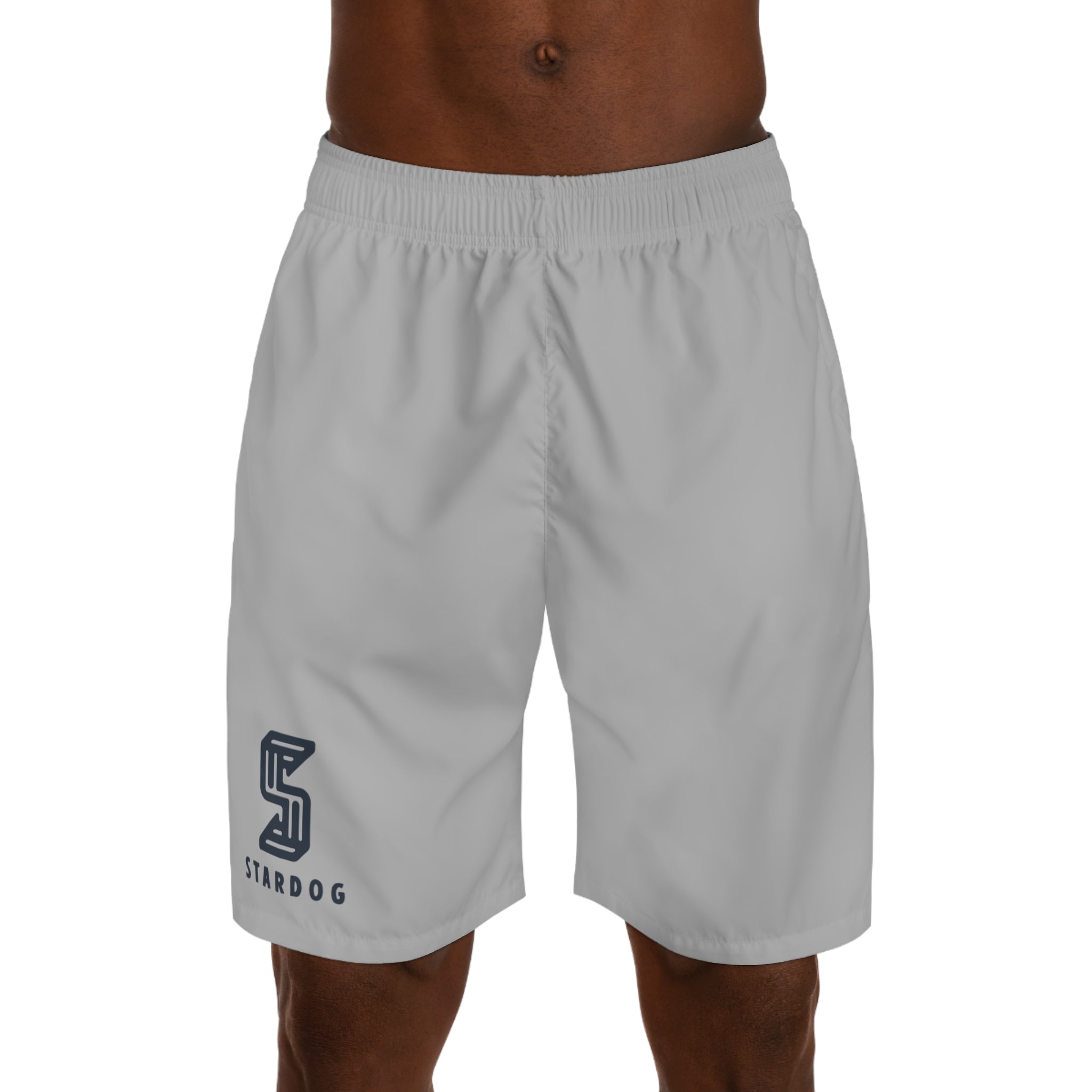 Stardog Logo Men's Jogger Shorts — Athletic Casual AOP