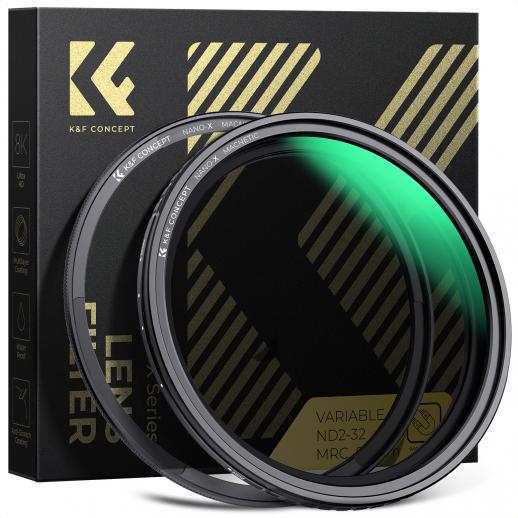 StarDog x K&F | 62mm Magnetic Variable ND2-32 Filter (Nano-X)
