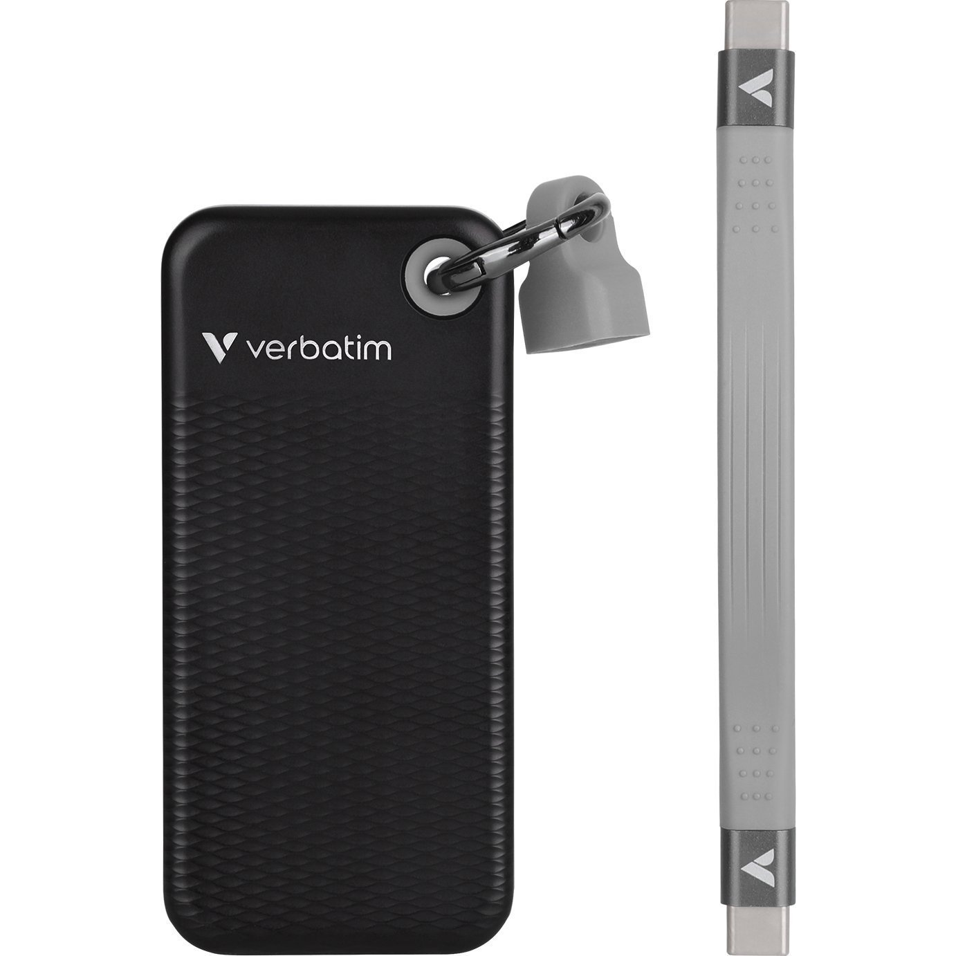 Verbatim Pocket SSD 1 TB UBS тип C 3.2 Gen 2 (3.1 Gen 2) Черен, Сив (32190)-0