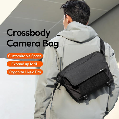8L Camera Sling Bag with Tripod Holder