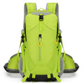 Green Lightweight 30L Hiking Backpack - Water-Resistant