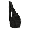 Sling Bag Classic Black 600D Waterproof Crossbody
