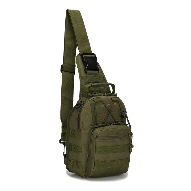 Sling Bag Army Green 600D Waterproof Crossbody